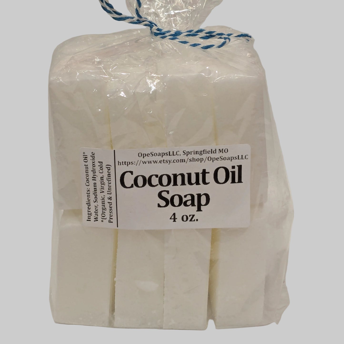 Organic Coconut Oil Bar Soap
