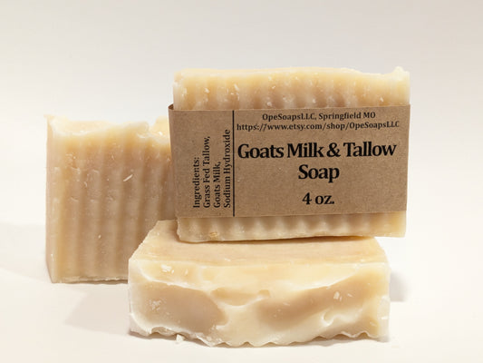 Goats Milk & Tallow Bar Soap