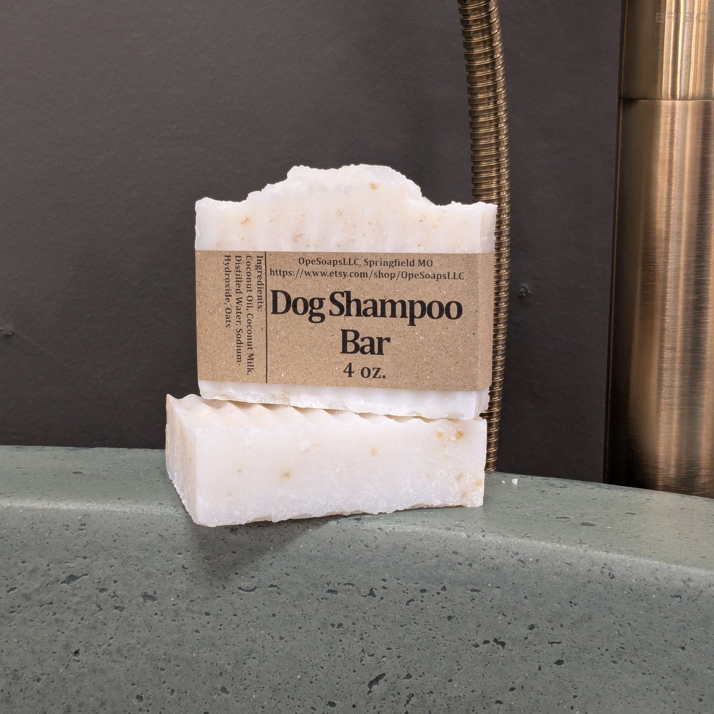 Oatmeal Coconut Milk Dog Shampoo Bar