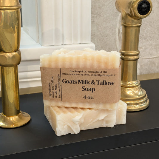 Goats Milk & Tallow Bar Soap
